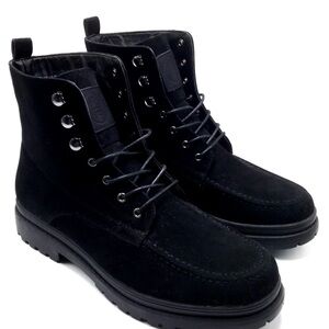 Reserved Footwear New York Men's
US 11 Suede Black Ankle Boots
Lace Up